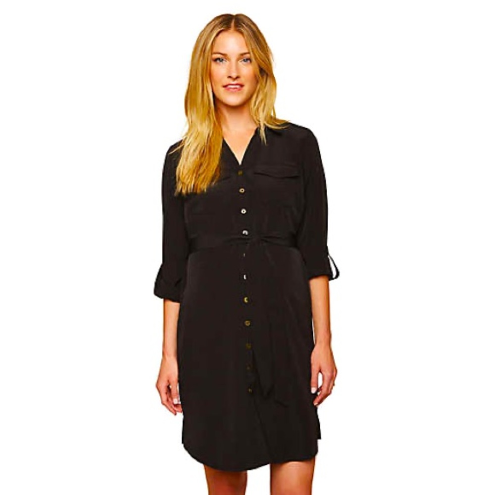 Motherhood Maternity Button Down Dress